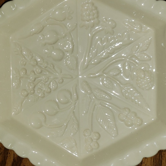 1869 The Victorian Pottery Mini Octagon Short Bread Baking Dish - Picture 2 of 5